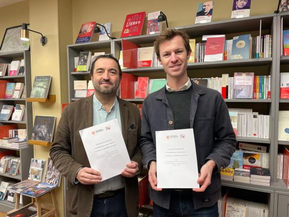 Signature du partenariat avec Bibliothèques Sans Frontières